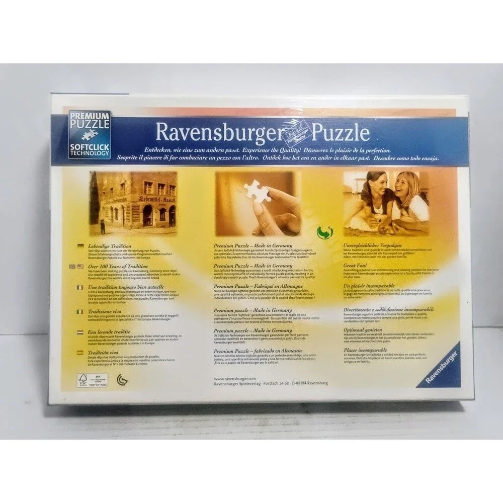 RAVENSBURGER 1500 PIECE SOFTCLICK PUZZLE VINTAGE PARIS NEW FACTORY SEALED